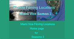 Desktop Screenshot of miamivicelocations3.org